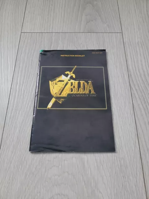 The Legend Of Zelda Ocarina Of Time Nintendo 64 Manual ONLY