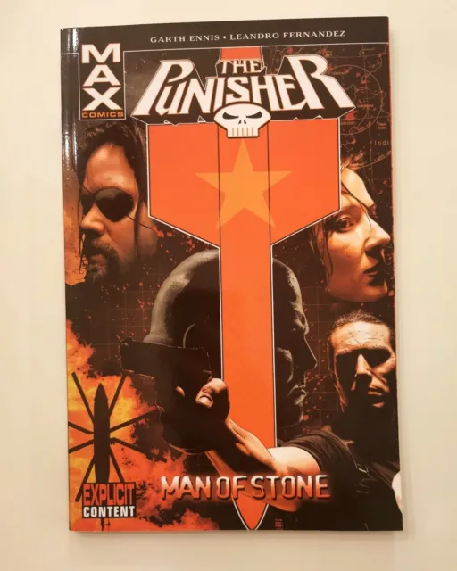 MARVEL The Punisher MAX: Man of Stone #7 - Garth Ennis Comic - Paperback TPB