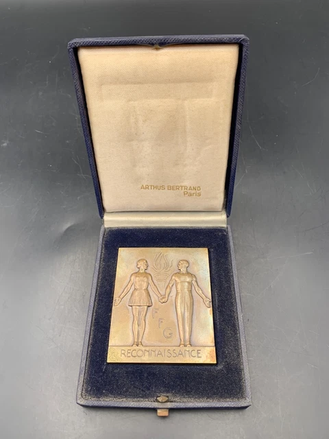 Médaille Union Sportive Et Artistique De La Marine - UFCSAA - Bronze XXème