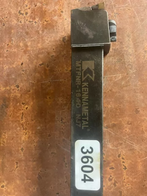 Used Kennametal MTFNR-164D NJ7 External Turning Tool Holder