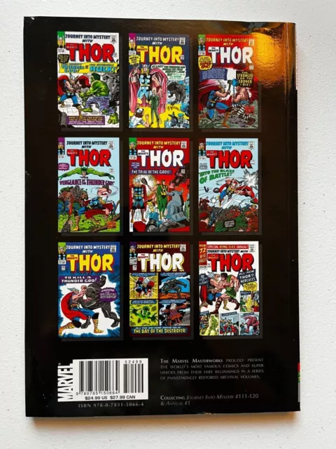 Marvel Masterworks TPB The Mighty Thor Volume 1, 2,& 3 Lot Softcovers  8
