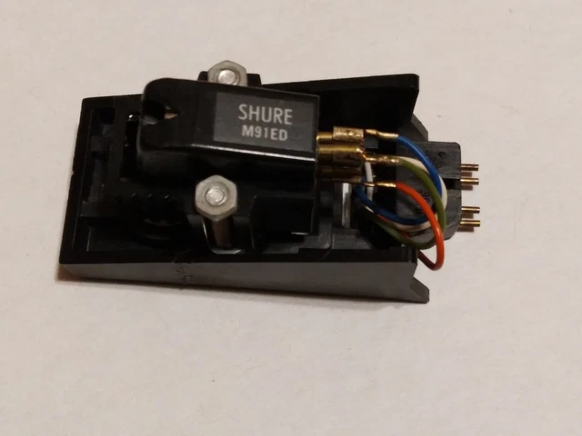 Shure M91ED Phono Cartridge and Stylus * Very Low Hours * Possibly a N