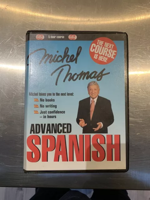 Michel Thomas Spanish Advanced Course 4 CD Box Set