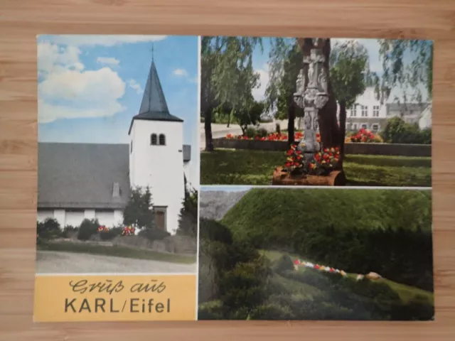 Karl Eifel , Ansichtskarte, AK, Karl/Eifel, Postkarte 1975