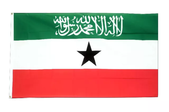 Somaliland Large Flag 5 x 3 FT - 100% Polyester With Eyelets - Africa