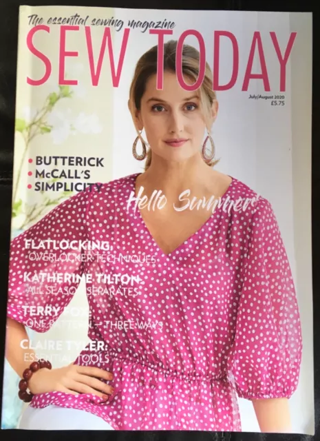 Sew Today Pattern Magazine July August 2020