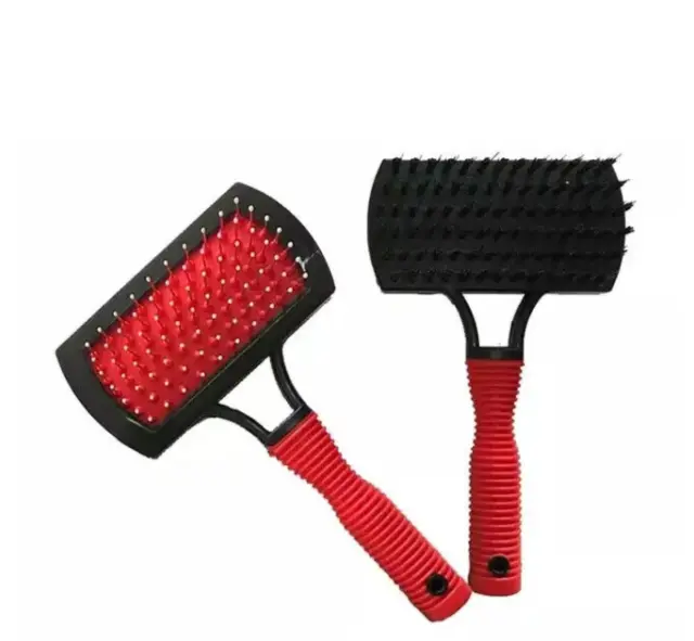 Pet Grooming Brush Cat Dog Double Sided Comb 17CM Long Hair Removal Comb Bristle