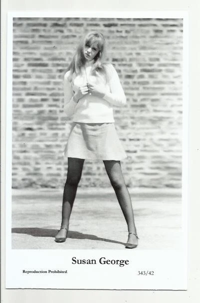 (Bx34) Susan George Swiftsure Photo Postcard (343/42) Filmstar Pin Up Glamor
