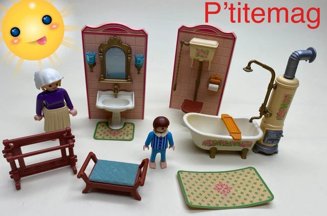 PLAYMOBIL (J2143) EPOQUE 1900 - WC Toilettes Salle de Bain 5324