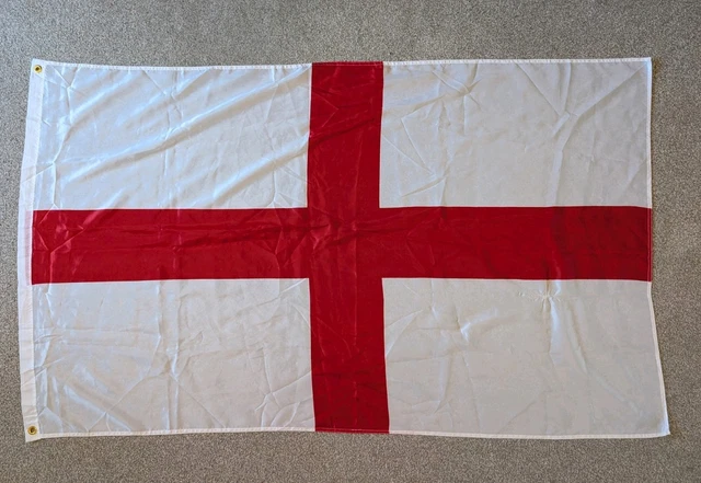 ENGLAND FLAG ST GEORGE CROSS 3x2 5x3 8x5 Ft - IT