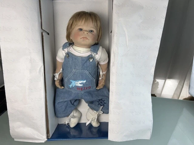 POUPÉE D'ARTISTE INGE Tenbusch poupée en porcelaine 46 cm. Excellent