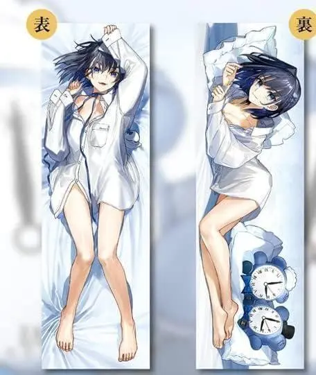Hololive Ouro Kronii Birthday Anniversary Goods Body Pillow Cover 160×50 Used