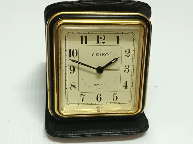 Vintage SEIKO Travel Alarm Clock - JAPAN