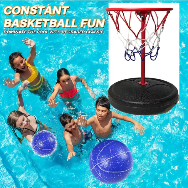 Water Inflatable Pool Basketball Hoop Pool Game Set Swimming Pool Toys Floating