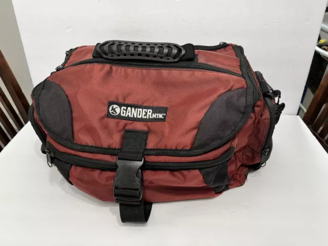 GANDER MOUNTAIN FISHING Red Soft Side Tackle Box up to 4 Boxes 18”x10  Pre-Owned $19.92 - PicClick