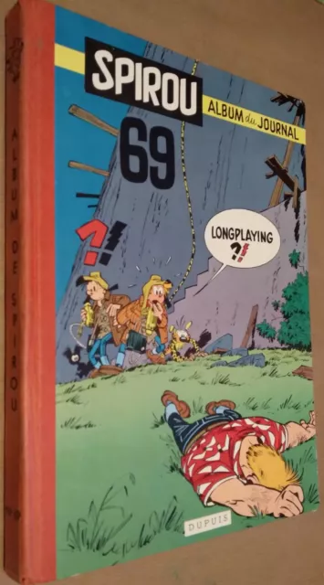 SPIROU recueil n ° 69 de 1958 . Couverture de Franquin.