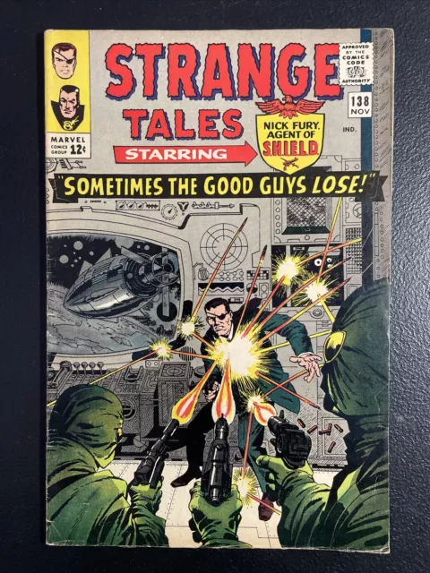 Strange Tales #138 7.0 1St Appearance Of ✨Eternity✨Marvel 1965 Thor 4