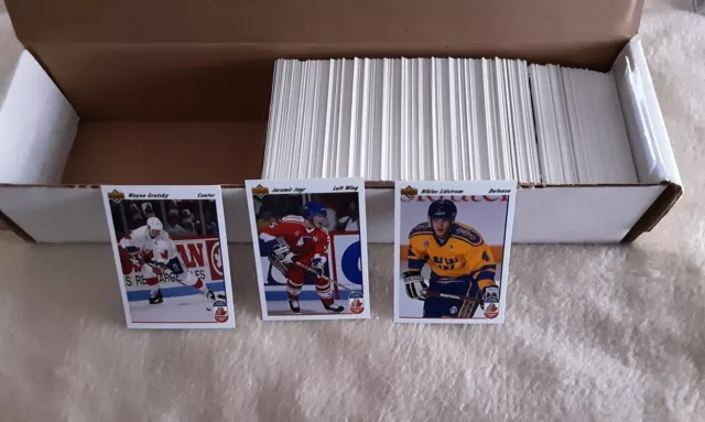 1991-92 Upper Deck low series set 1-500 mint Lidstrom Forsberg Hasek RCs