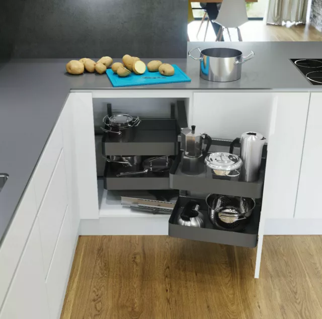 Vauth Sagel COR FOLD Planero Pull Out Corner Kitchen Storage - Made in Germany