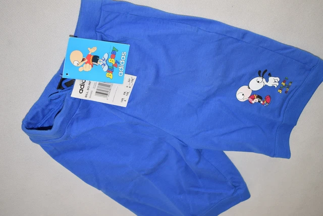 Adidas Bill Body Shorts pantaloncini track pant vintage anni '90 Kids 128 8 NUOVI Adidas Bill Body Shorts pantaloncini track pant vintage anni '90 Kids 128 8 NUOVI