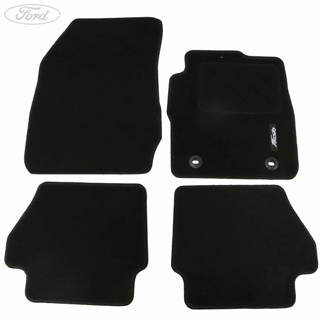GENUINE FORD FIESTA Mk7 Front & Rear Carpet Contour Floor Mats 2008