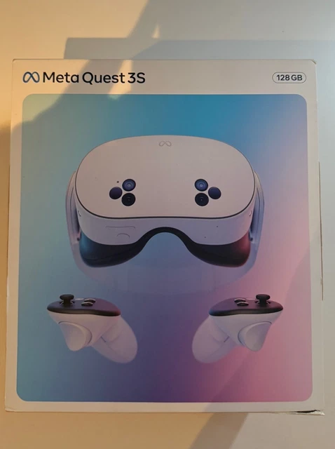 META QUEST 3S 128GB VR Headset With Both Controllers £198.30 - PicClick UK