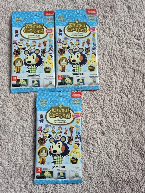 ANIMAL CROSSING AMIIBO Series 5 Booster pack New Leaf New Horizon Amiibo Cards 10.80 - PicClick UK ANIMAL CROSSING AMIIBO Series 5 Booster pack New Leaf New Horizon Amiibo Cards 10.80 - PicClick UK