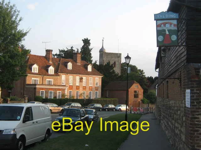 Photo 6x4 Yalding Village Sign Congelow This is the only sign in Kent, wh c2009