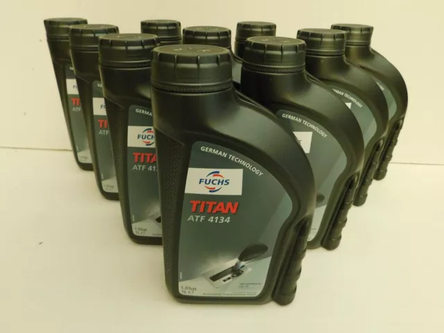 10,59€/l Fuchs Titan ATF 4134  10 x 1 Ltr für Mercedes-Benz Automatikgetriebe