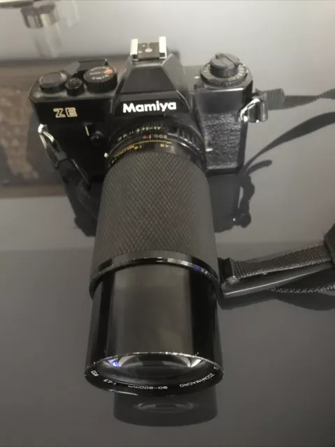 Fotokamera Mamiya ZE mit Soligor Objektiv Zoom +Macro 80-200mm gebraucht