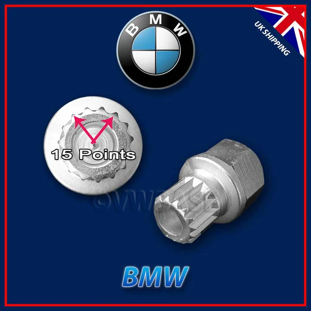 M&S Security Master Anti Theft Car Locking Wheel Nut Bolt