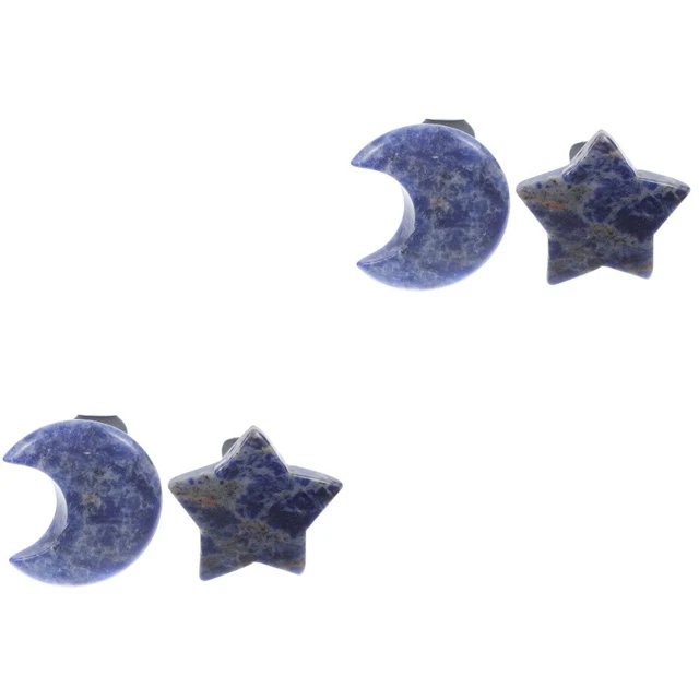 4 Pcs Profumo Per Auto Decorazione Presa D'aria Decorazioni Lunari Pannello