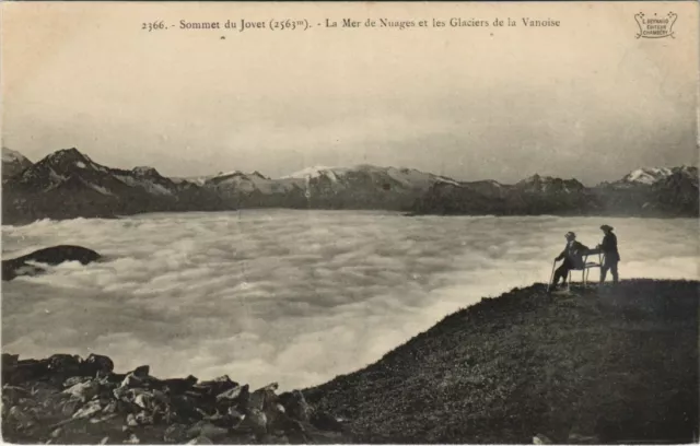 CPA Sommet du Jovet - La Mer de Nuages et les Glaciers de la Vanoise (1195120)