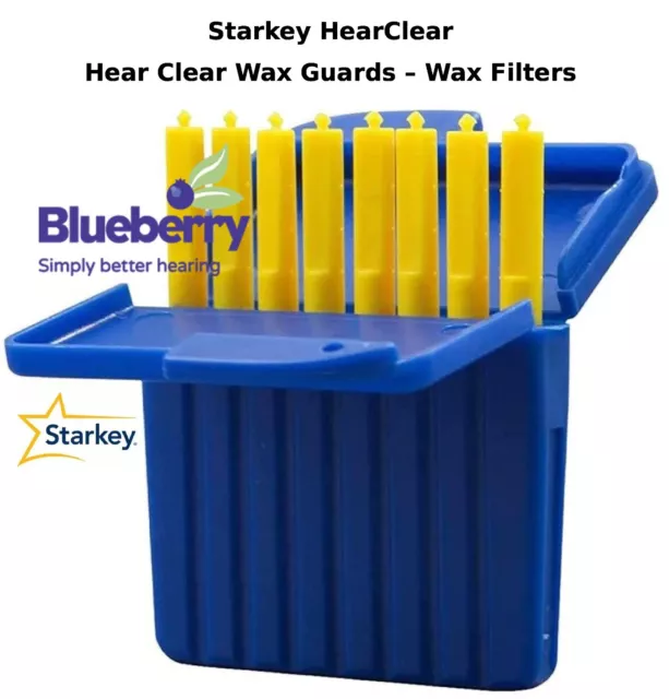 Starkey HearClear – Microtech - Audibel - NuEar - AGX Wax Guards – Wax Filters