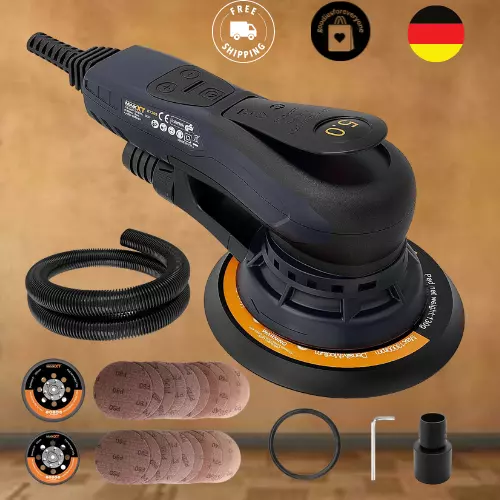 Maxxt 5.0 mm Exzenterschleifer, bürstenlos, 230V Schleifer Holzbearbeitung Werkz