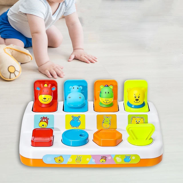 Sorting Colors and Animals Toys Learning Infant Toy for Baby Girls Kids