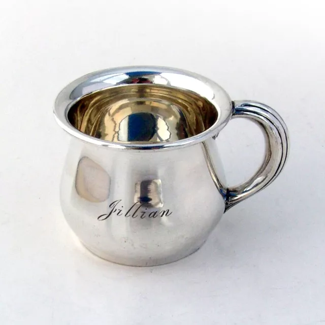 Baby Cup Birks Sterling Silver Canada Mono Jillian