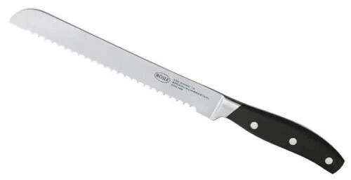 RÖSLE CUISINE Brotmesser  20 cm Klingenlänge mit Wellenschliff