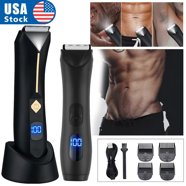 ELECTRIC PUBIC HAIR Trimmer Shaver Groin Body Hair Ball Clipper
