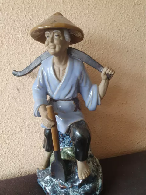 Chinesische Keramik Figuren eines Mannes