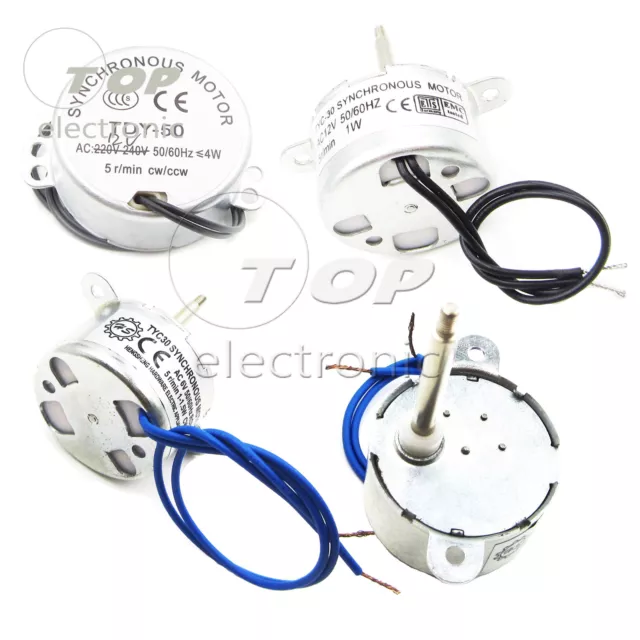 TYC-40 6/12V AC SYNCHRONOUS MOTOR 5RPM Optical flower Decoration