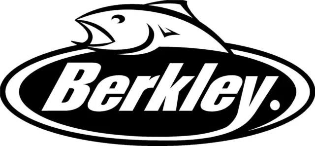 Berkley fishing logo 7" sticker decal angling fly fish tackle box vinyl sticker
