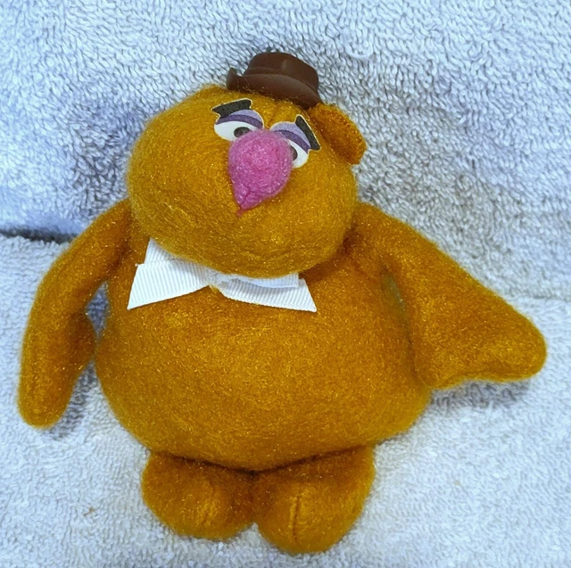 Vintage 197 Fisher Price Jim Hensen Muppet "Fozzie" Plush Bear, 7" #865 Adorable