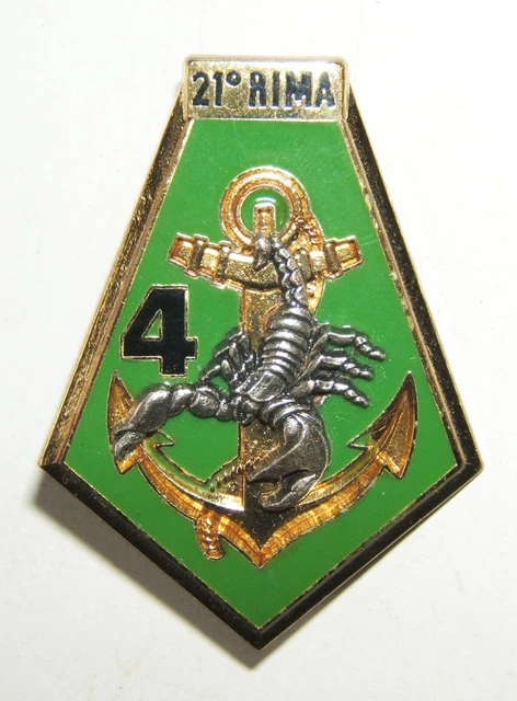 Insigne 23° BIMA 1° CIE DAKAR - DELSART - Armée De Terre - Très Bel état