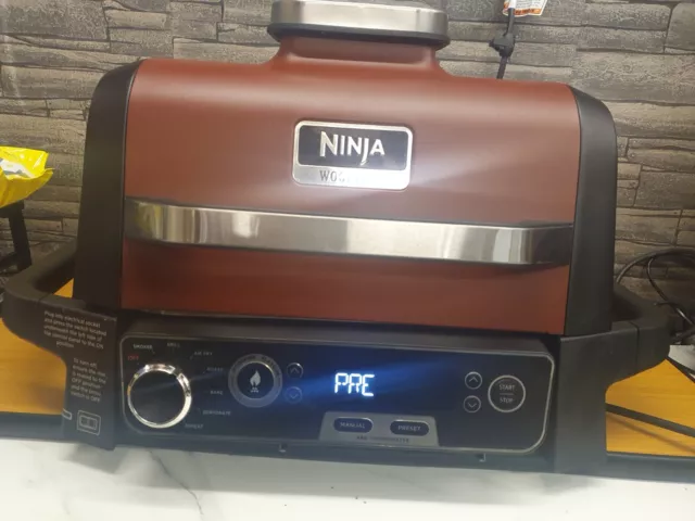 Ninja Woodfire Electric BBQ Grill & Smoker OG751UKAMZ DAMAGE