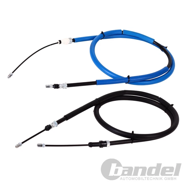 2x HANDBREMSSEILE HINTEN LINKS RECHTS für CITROEN XSARA FESTSTELLBREMSE SEILZUG