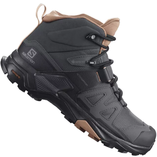 Salomon X Ultra 4 Mid GTX Chaussures de Randonnée Noir Gore-Tex