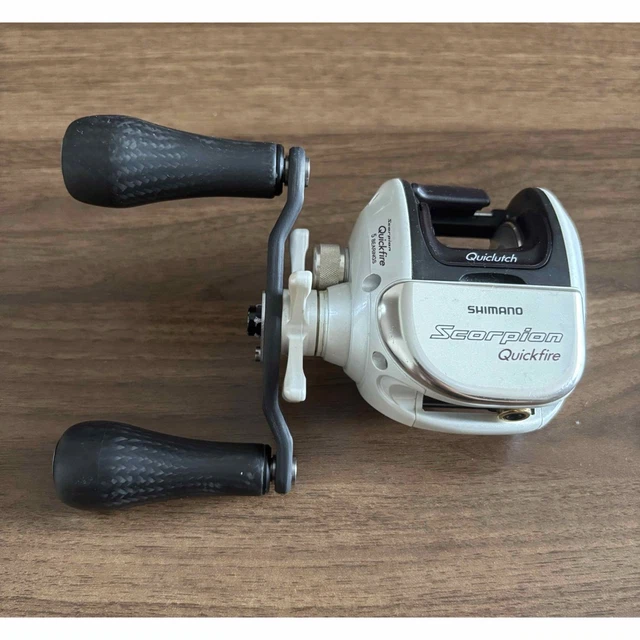 SHIMANO Scorpion Quickfire Right Baitcasting reel USED C | eBay