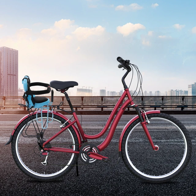 Fahrrad Fuer Maedchen Fahrrad Kindersitz Hinten   Sicherheits-Baby-Fahrradsitz Gepolstert Bis 50 Kg