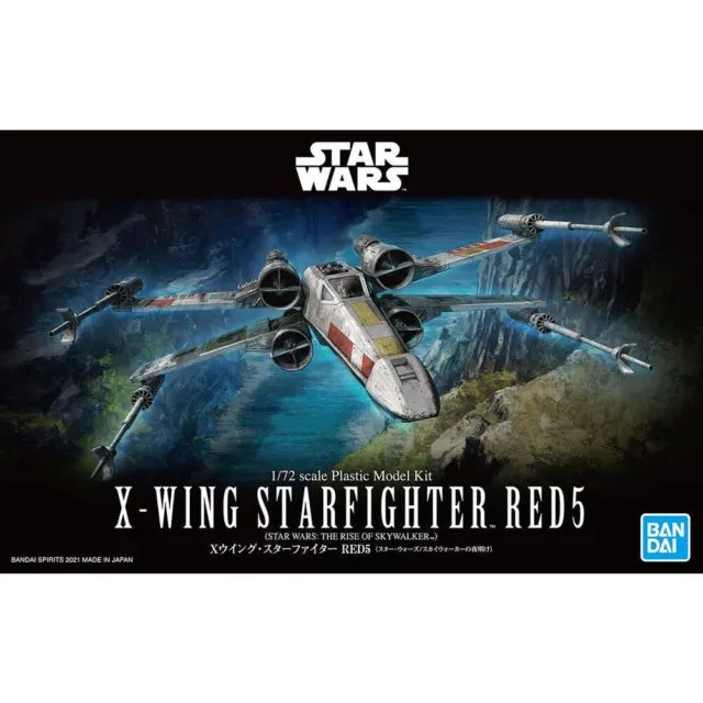 Bandai Star Wars 1/72 Star Wars Xwing Starfighter Red 5 The Rise Of Skywalker